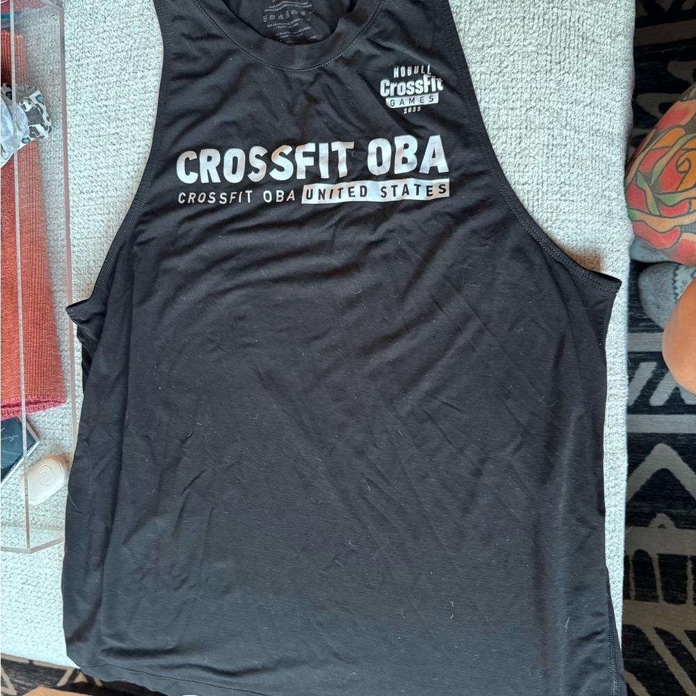 Black CrossFit OBA Tank Top
